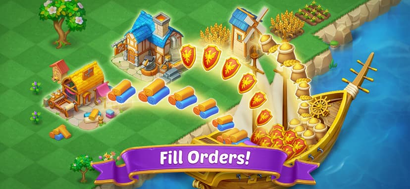 Merge Castle: Match 3 Puzzle screenshot 4 - screenshot