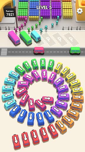 Color Traffic: Car Parking Jam screenshot 1 - screenshot