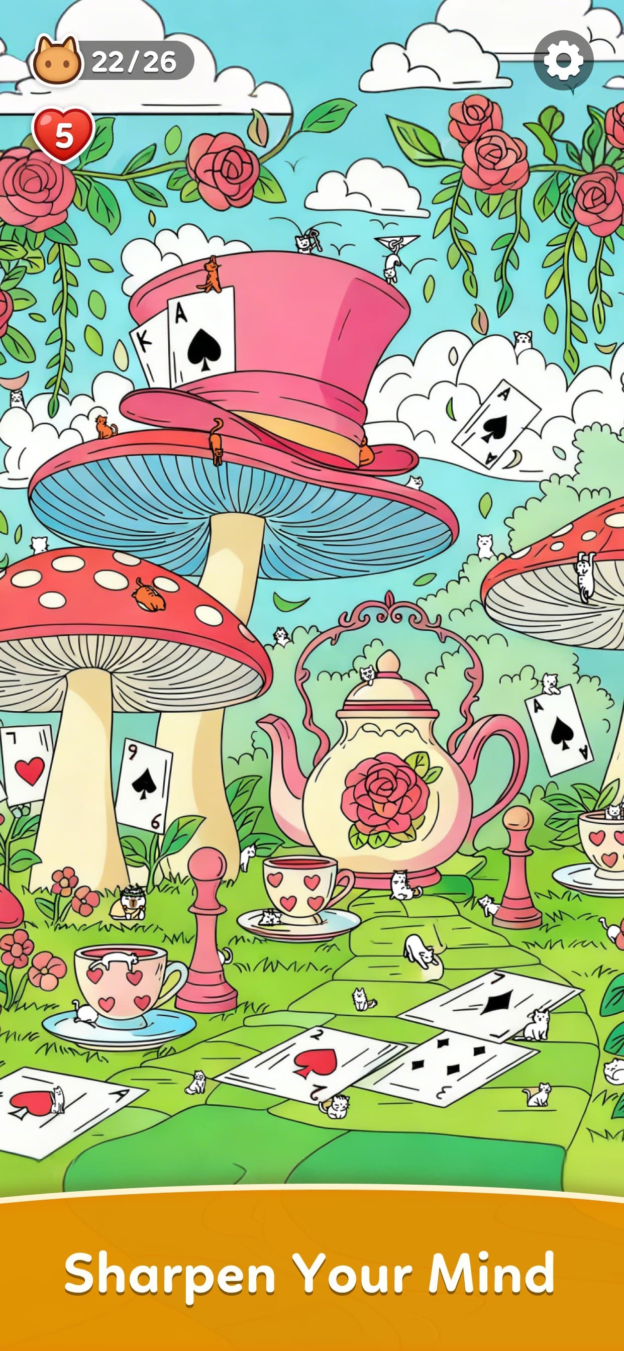 Find Hidden Cats - Spot it! screenshot 3 - screenshot