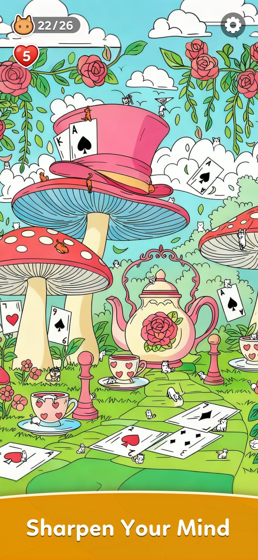 Find Hidden Cats - Spot it! screenshot 3 - screenshot