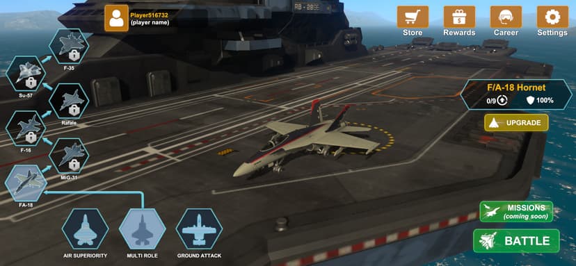 AeroMayhem PvP: Air Combat Ace screenshot 5 - screenshot