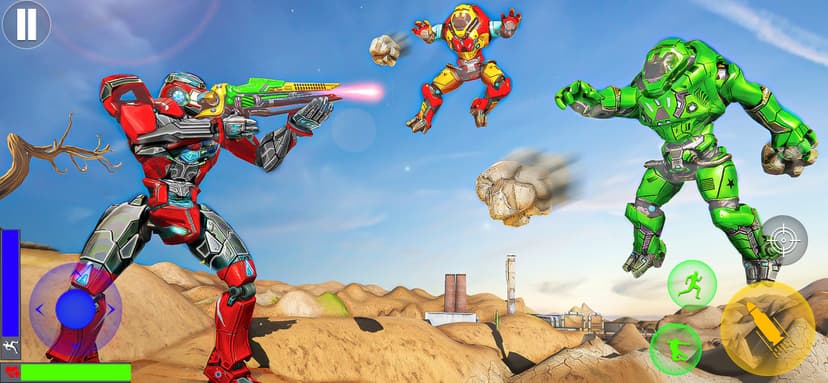 Robot Car Transform Wars Games screenshot 5 - screenshot
