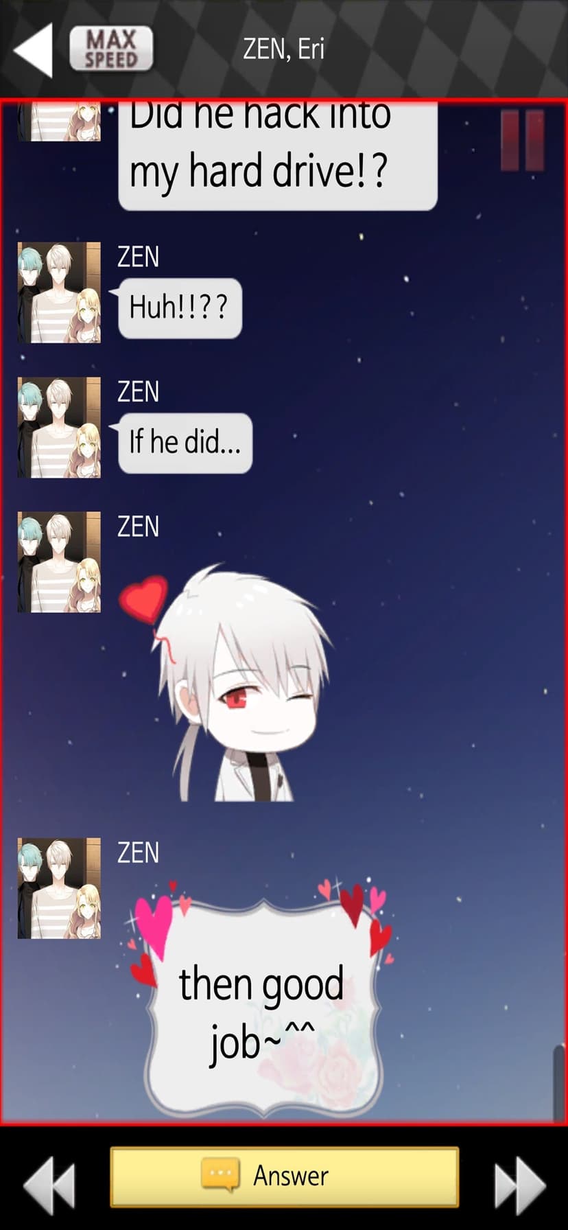 Mystic Messenger screenshot 3 - screenshot