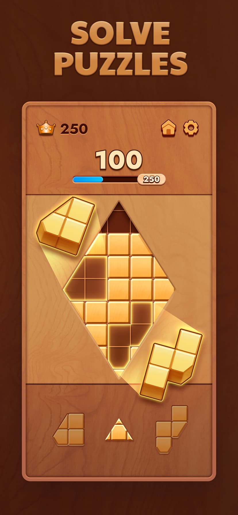 Woodoku - Wood Block Puzzles screenshot 2 - screenshot