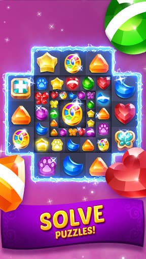 Genies & Gems - Match 3 Game screenshot 3 - screenshot