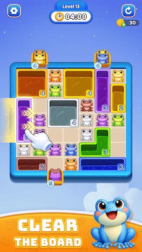 Frog Away: Color Hole screenshot 2 - screenshot