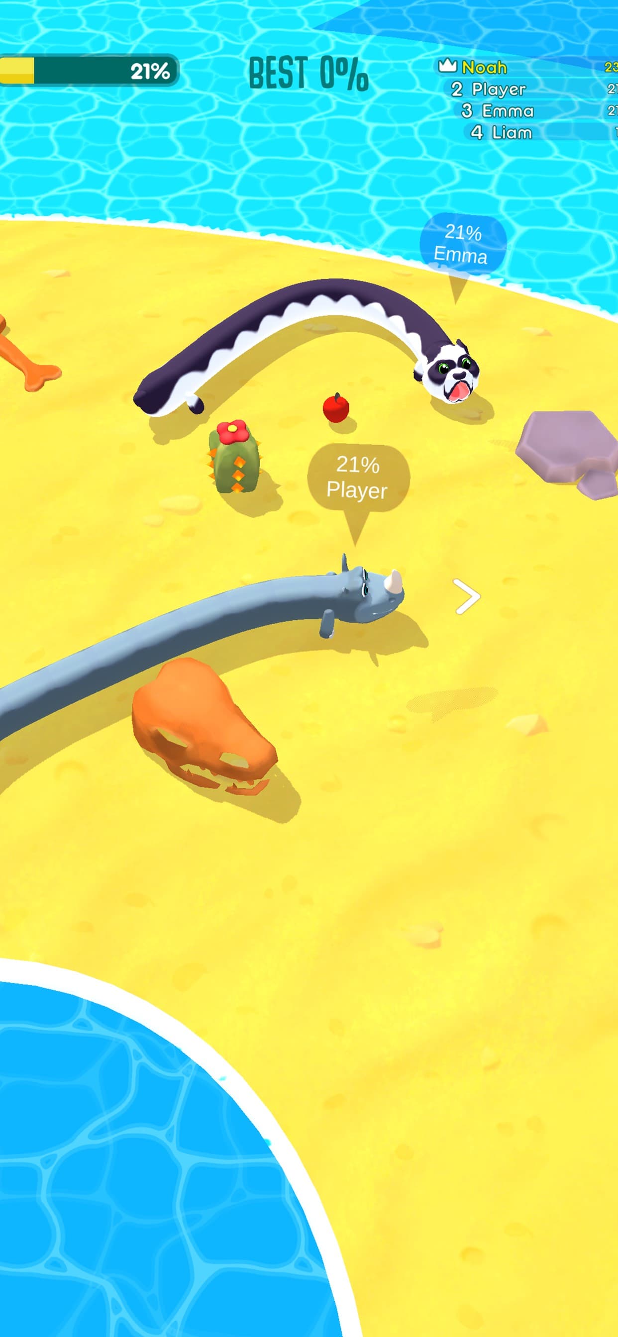 Snake Arena 3D: Battle Rivals! screenshot 2 - screenshot