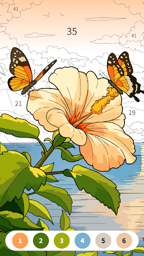 Art Color:Color by Number Game screenshot 1 - screenshot