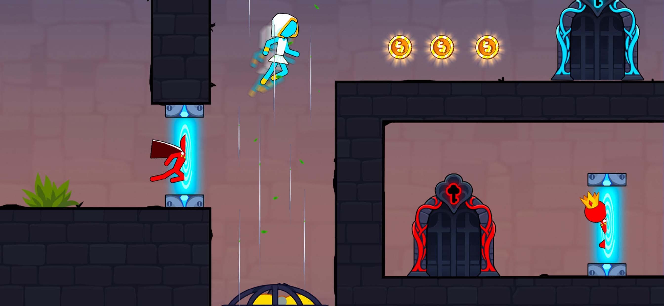 Stick Red boy and Blue girl screenshot 2 - screenshot