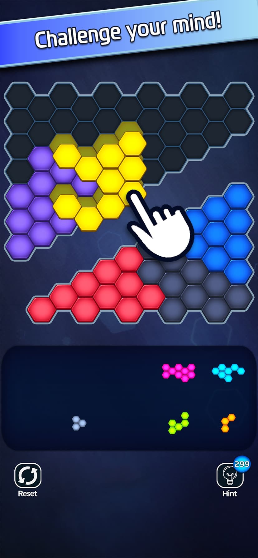 Super Hex Block Puzzle - Hexa screenshot 4 - screenshot