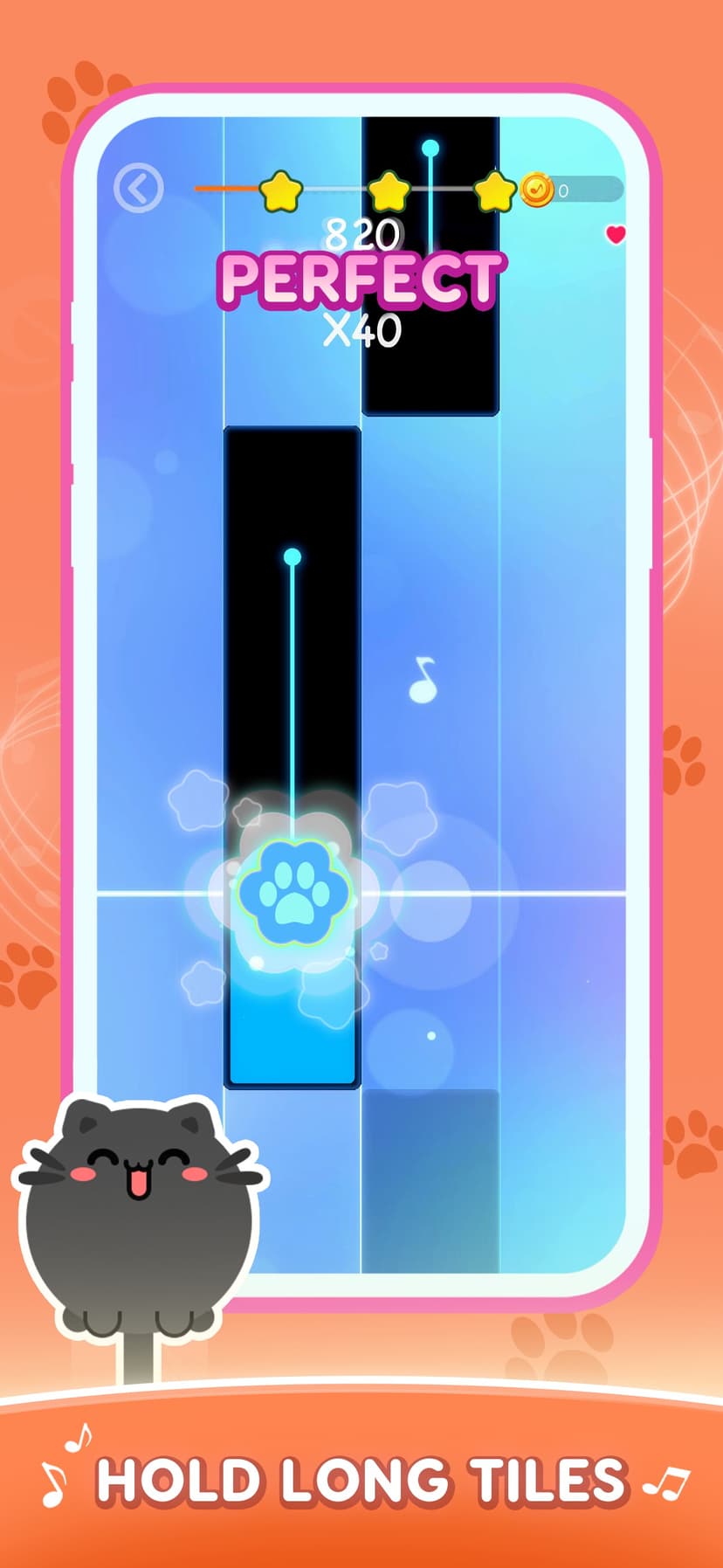 Cat Cute Tiles: Rhythm Games screenshot 4 - screenshot