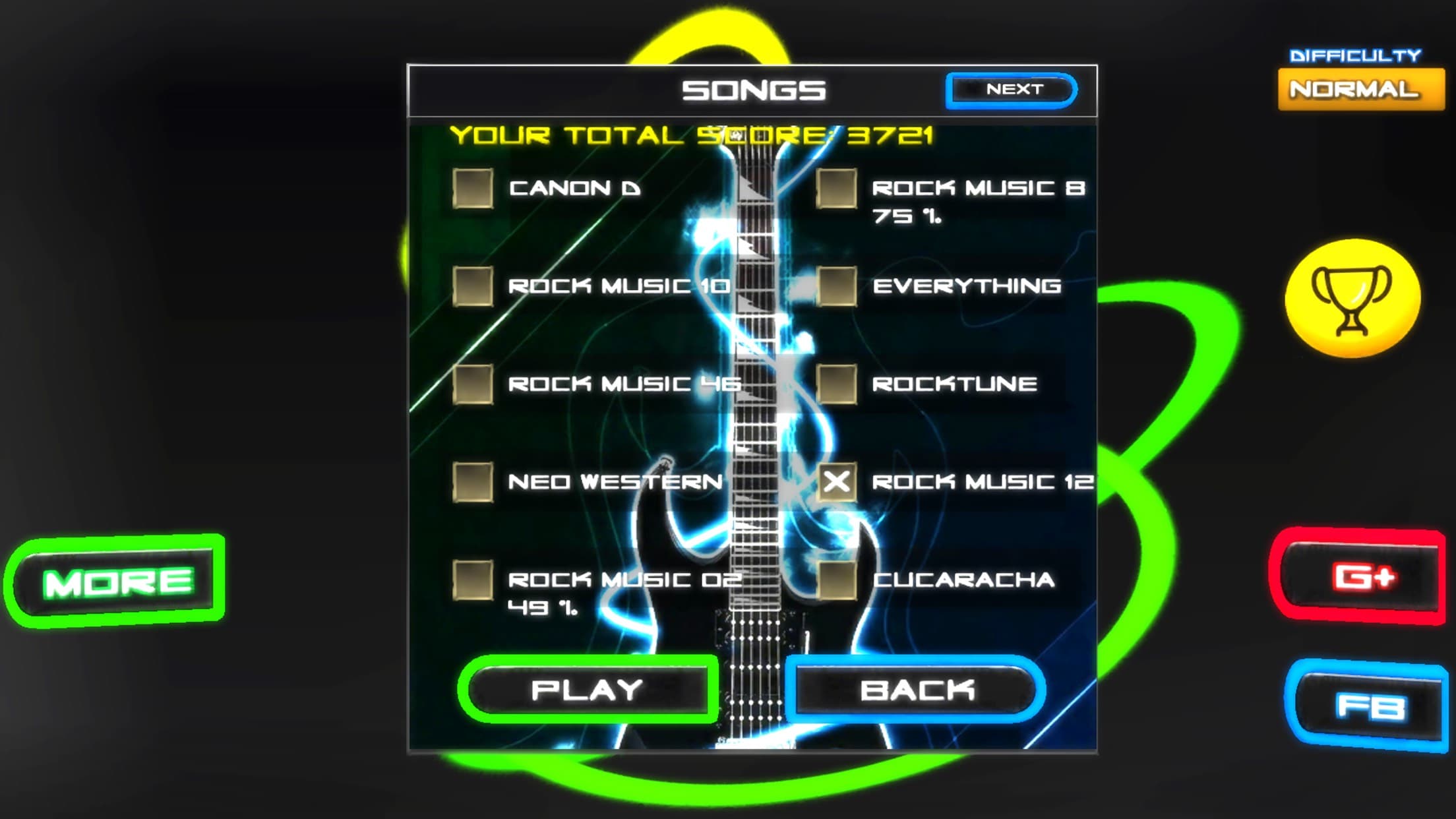 Rock vs Guitar Legends HD screenshot 5 - screenshot