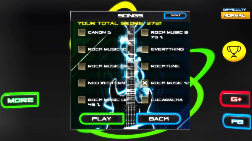 Rock vs Guitar Legends HD screenshot 5 - screenshot