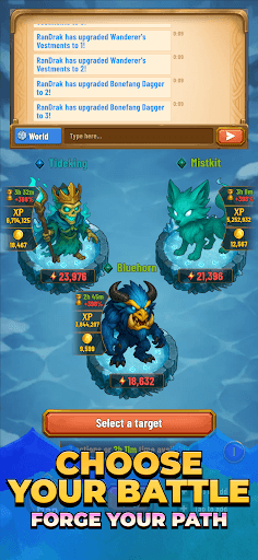 Rangard — Idle MMORPG screenshot 1 - screenshot