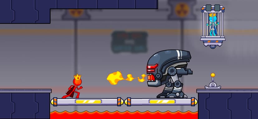 Fire and Water Stickman 2 screenshot 2 - screenshot