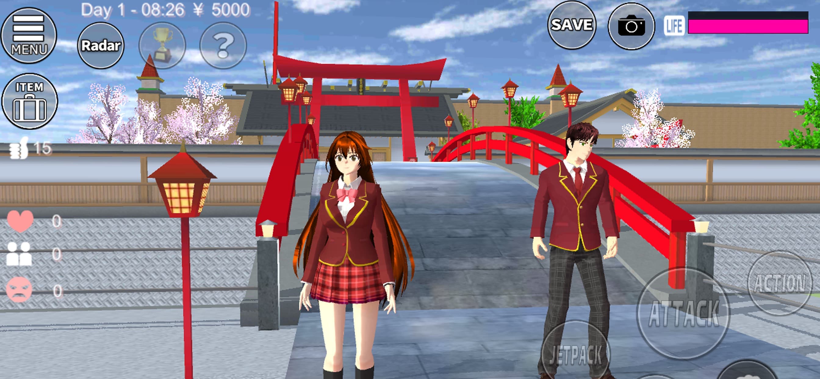 SAKURA School Simulator screenshot 1 - screenshot