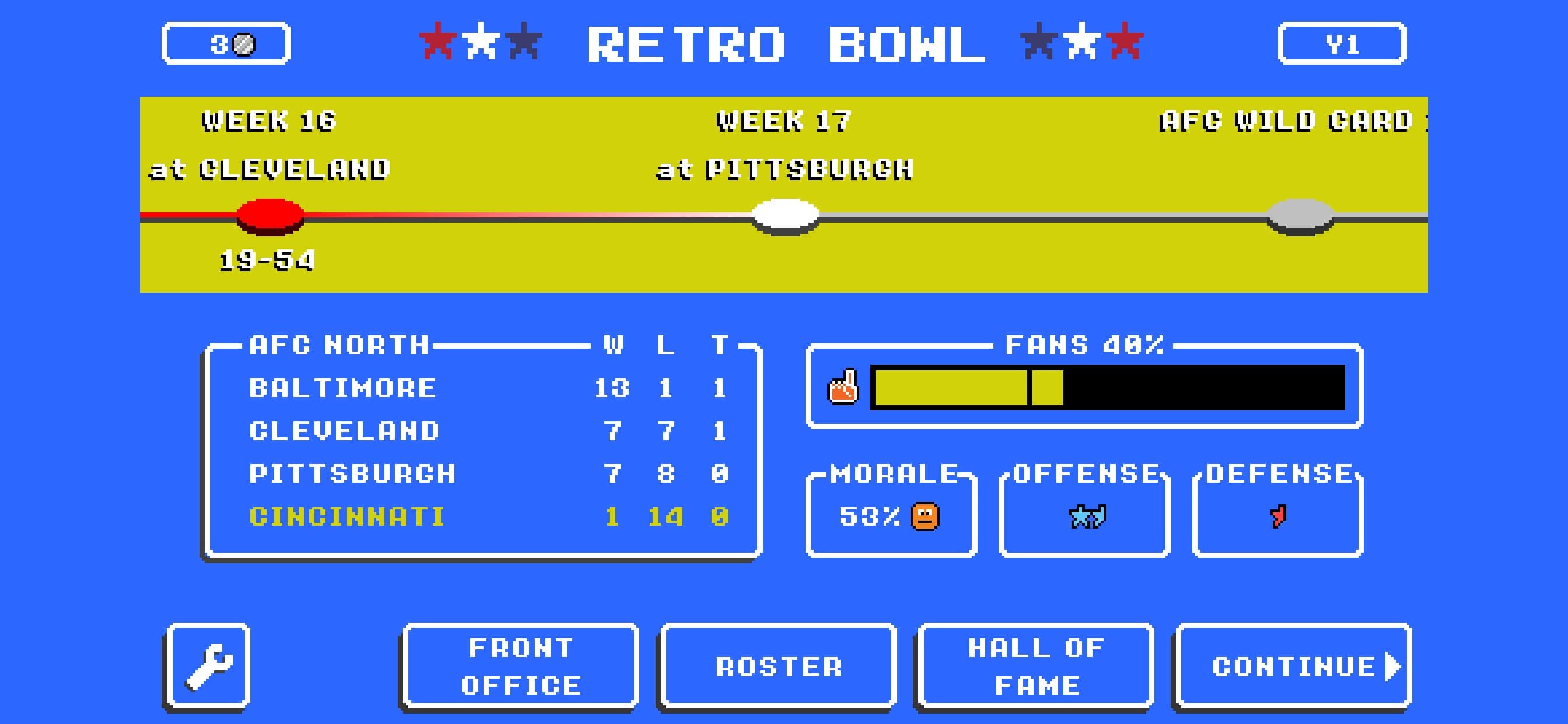 Retro Bowl screenshot 4 - screenshot