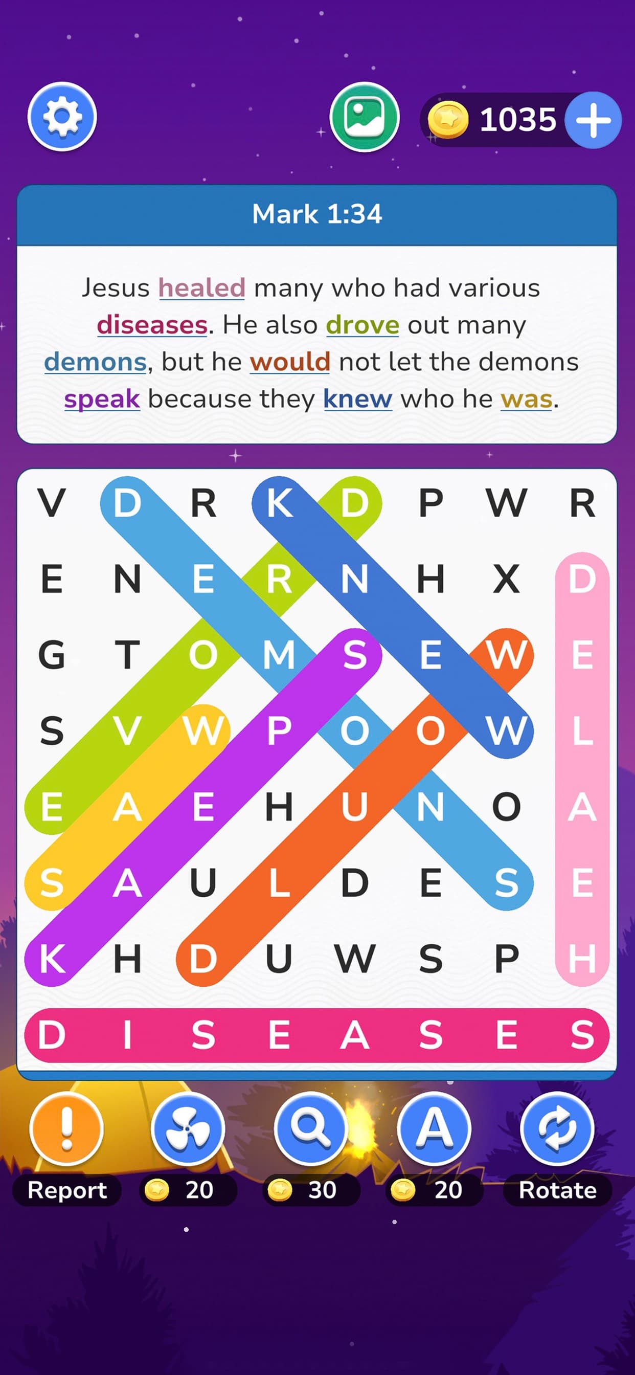 Bible Word Search Games screenshot 8 - screenshot