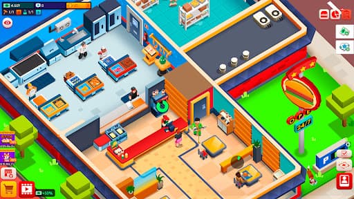 Idle Burger Empire Tycoon—Game screenshot 6 - screenshot