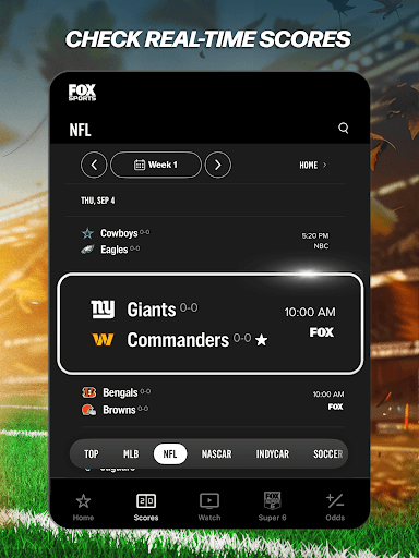 FOX Sports: Watch Live Games screenshot 12 - screenshot