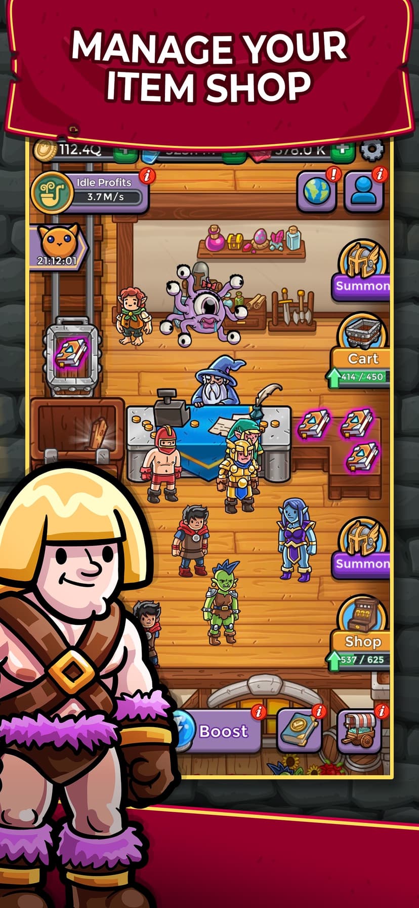 Dungeon Shop Tycoon screenshot 1 - screenshot