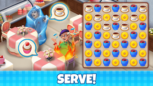 Manor Cafe - Match 3 Puzzle screenshot 4 - screenshot