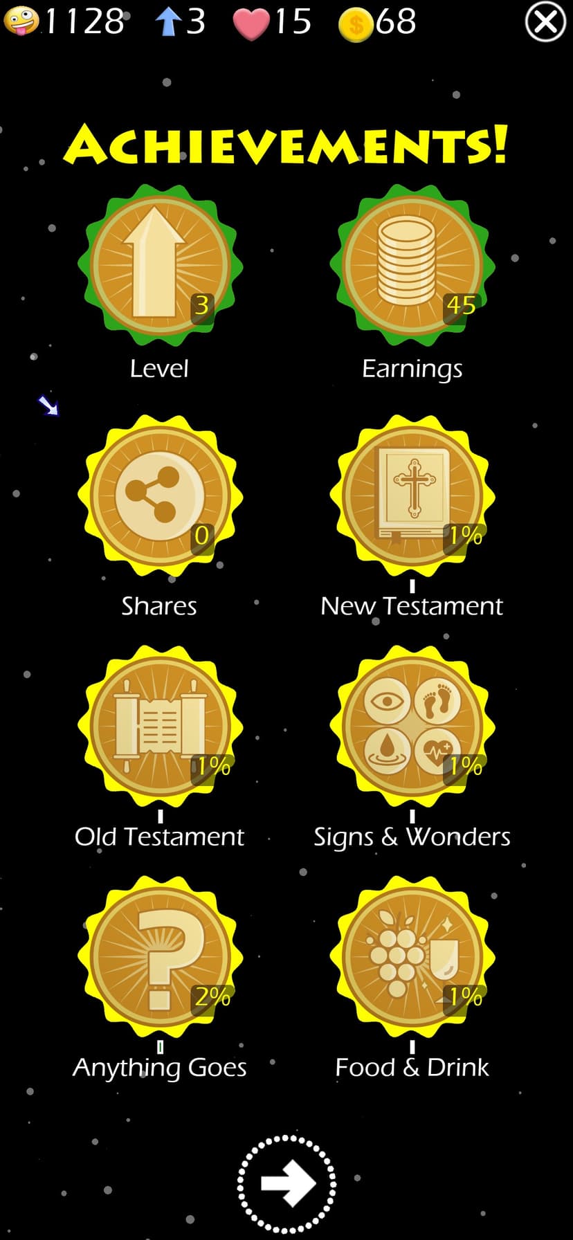 Jesus Bible Trivia Games Quiz screenshot 3 - screenshot