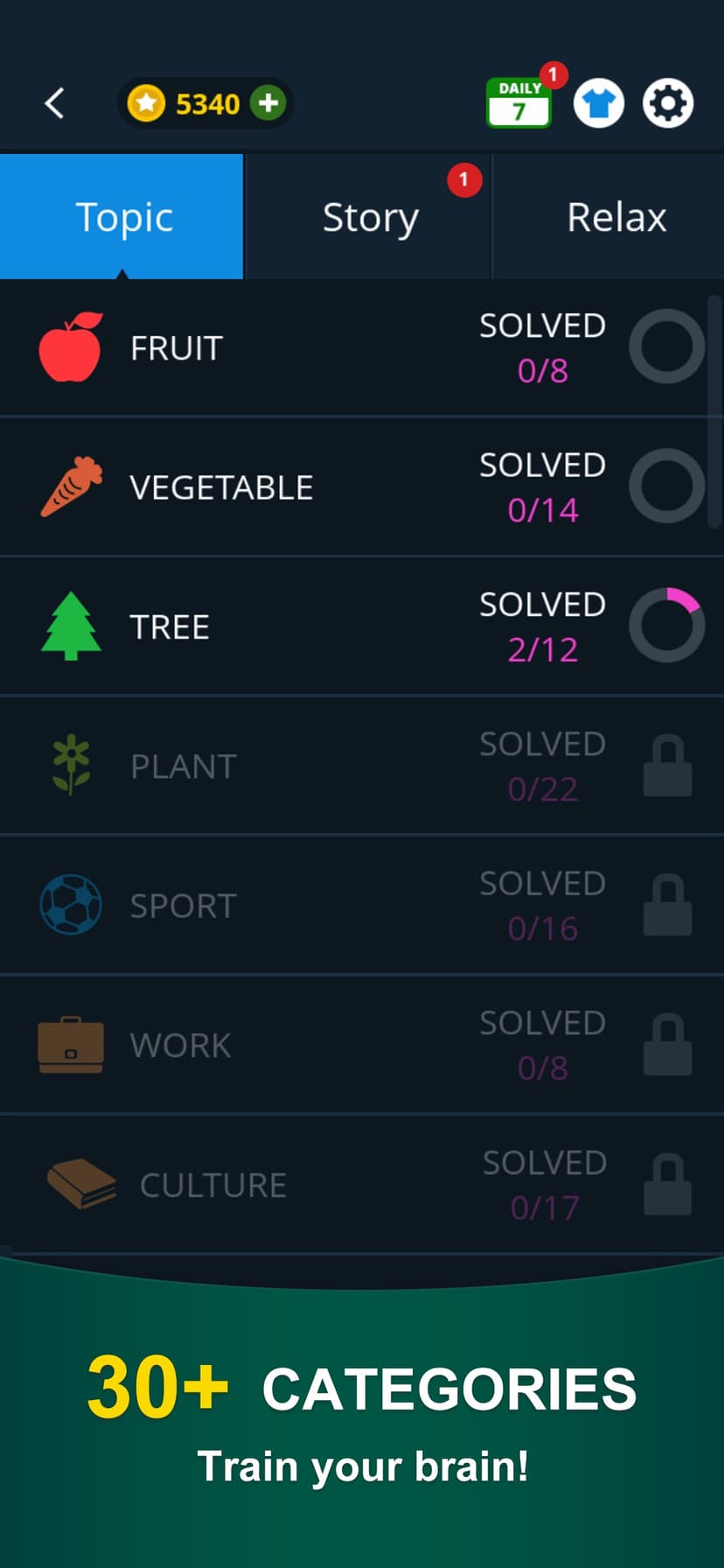 Word Search:Brain Puzzle Game screenshot 3 - screenshot