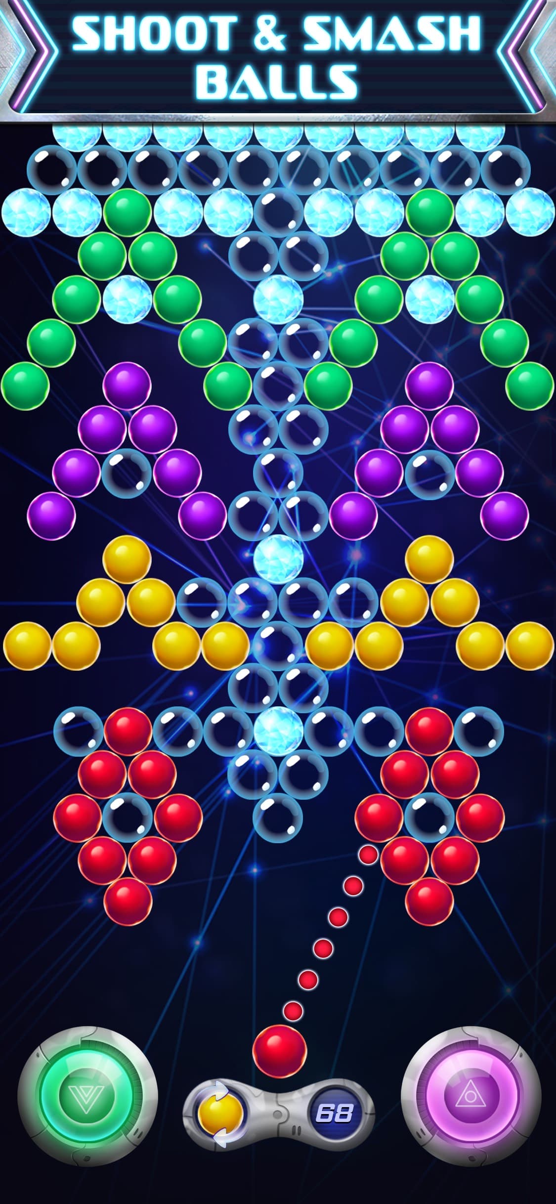 Bubble Heroes Galaxy screenshot 2 - screenshot