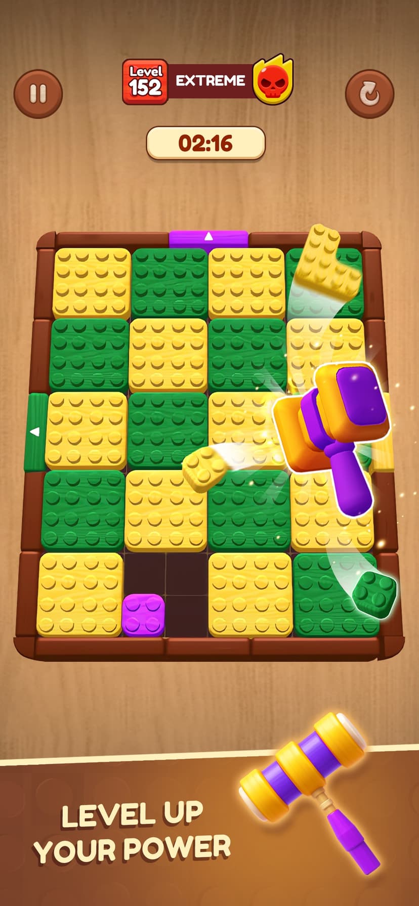 Wooden Slide: Block Escape screenshot 6 - screenshot