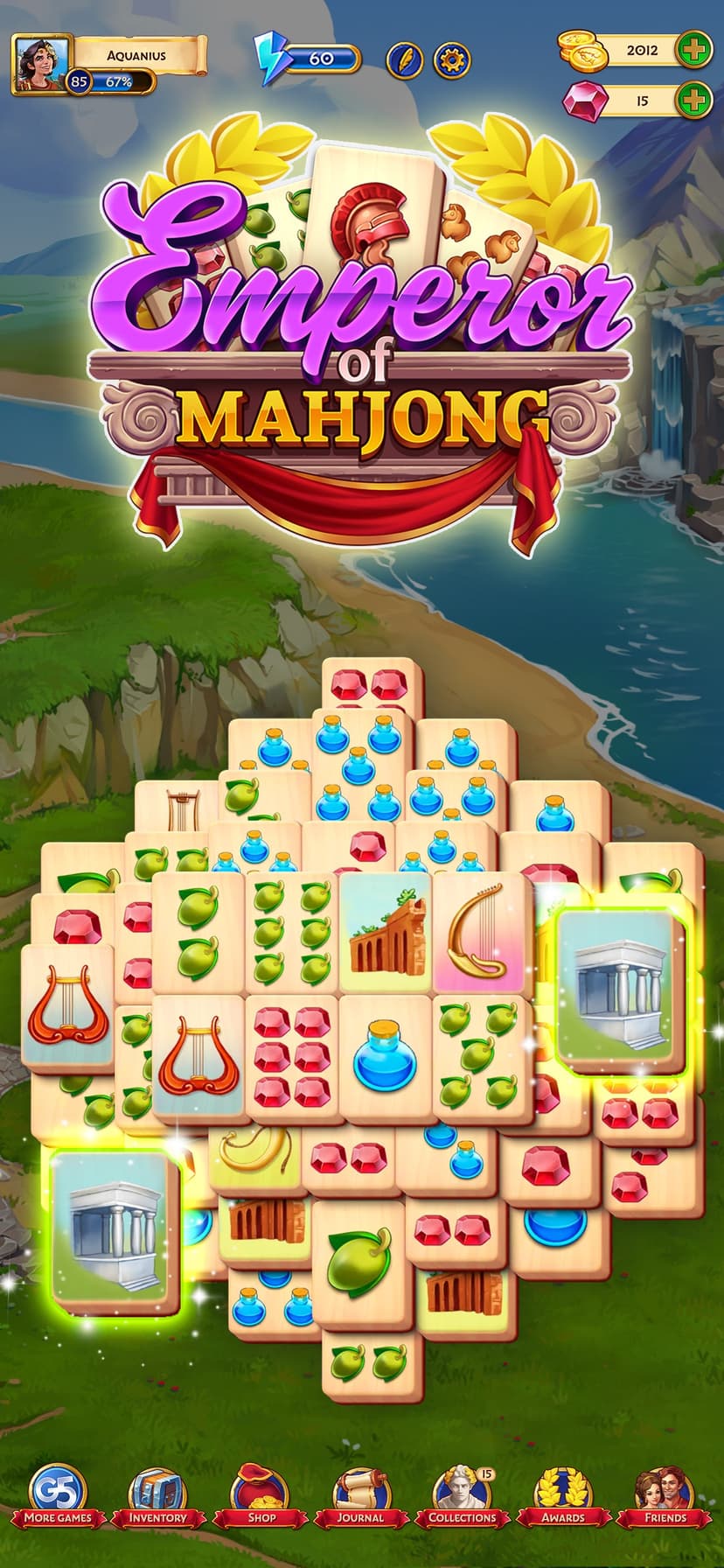 Emperor of Mahjong: Tile Match screenshot 1 - screenshot