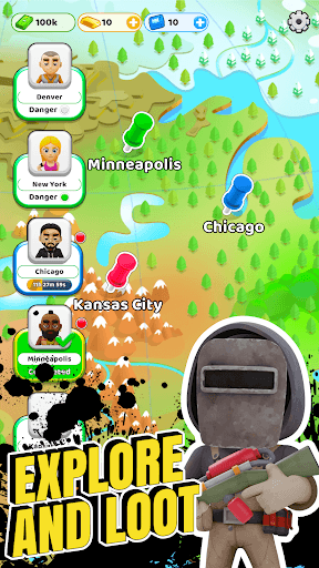 Survivor Idle Run: Z-RPG Game screenshot 13 - screenshot