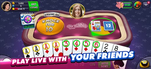 Gin Rummy Plus: Fun Card Game screenshot 3 - screenshot