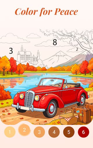 Easy Color: Color by Number screenshot 13 - screenshot