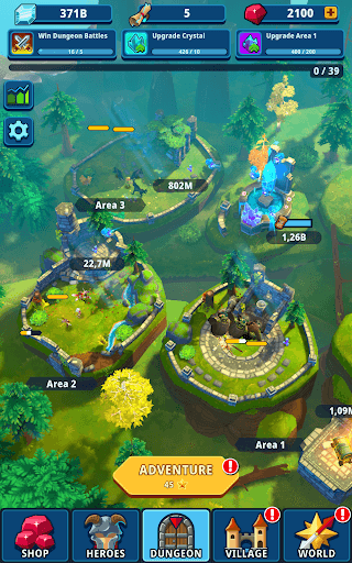 Idle Dungeon Manager - PvP RPG screenshot 15 - screenshot