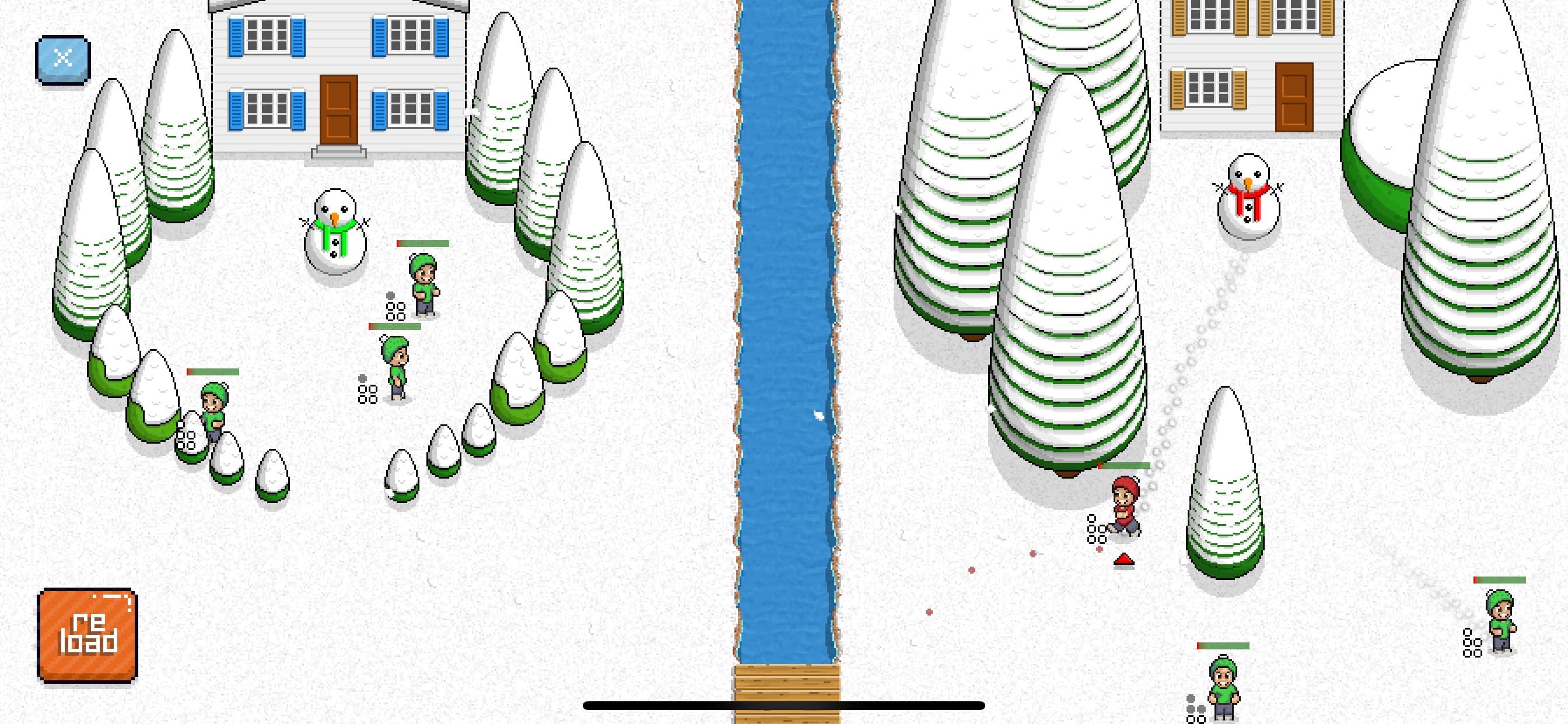 Pixel Pro Snow Fight screenshot 4 - screenshot