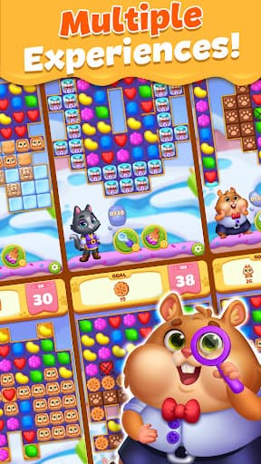 Pet Candy Puzzle-Match 3 games screenshot 21 - screenshot
