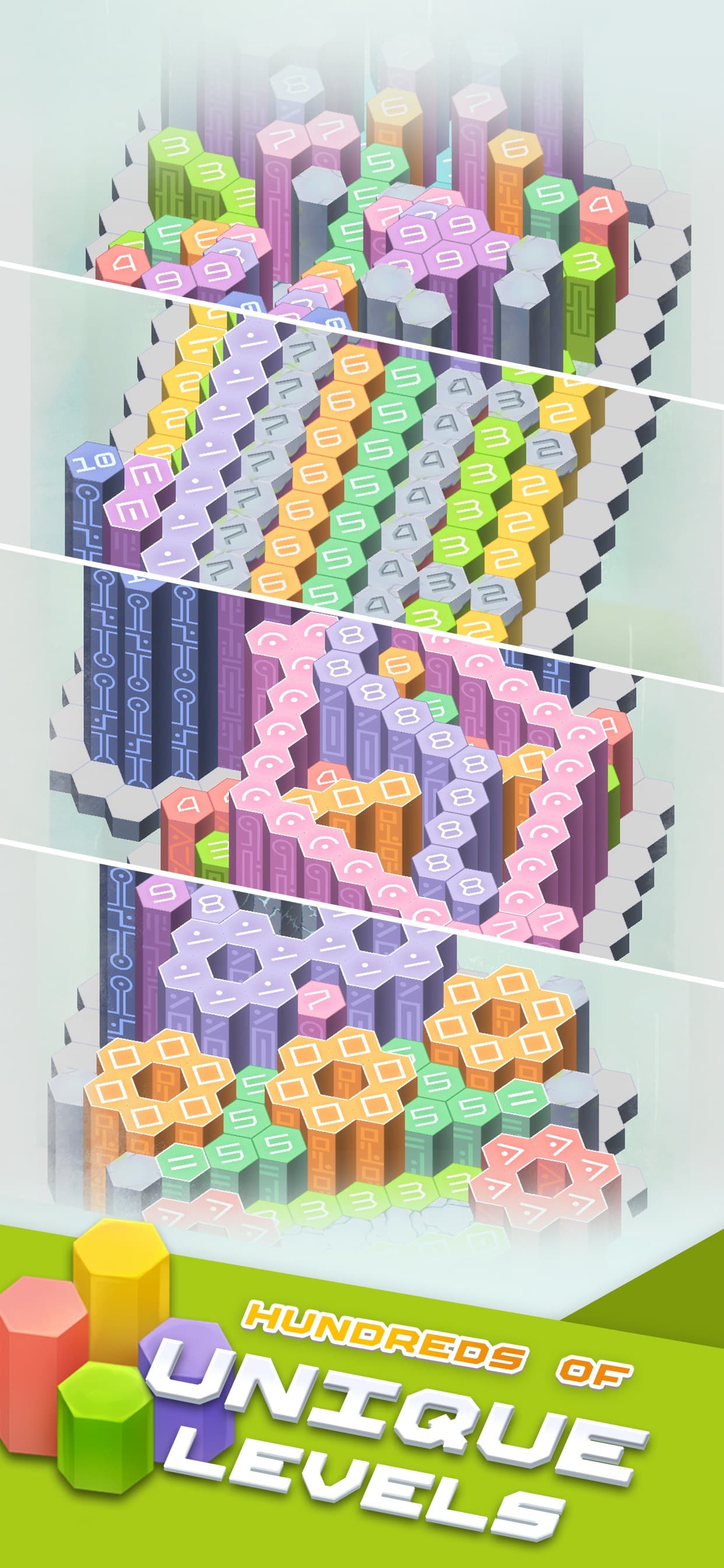 Histogram: Hexa Puzzle Story screenshot 1 - screenshot