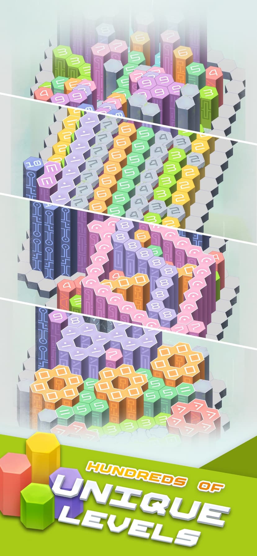 Histogram: Hexa Puzzle Story screenshot 1 - screenshot