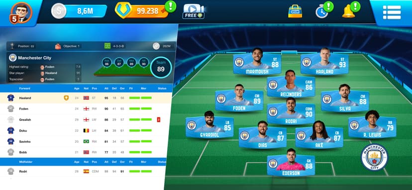 Online Soccer Manager (OSM) screenshot 2 - screenshot