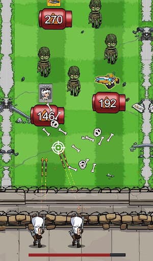 Zombie War Idle Defense Game screenshot 2 - screenshot
