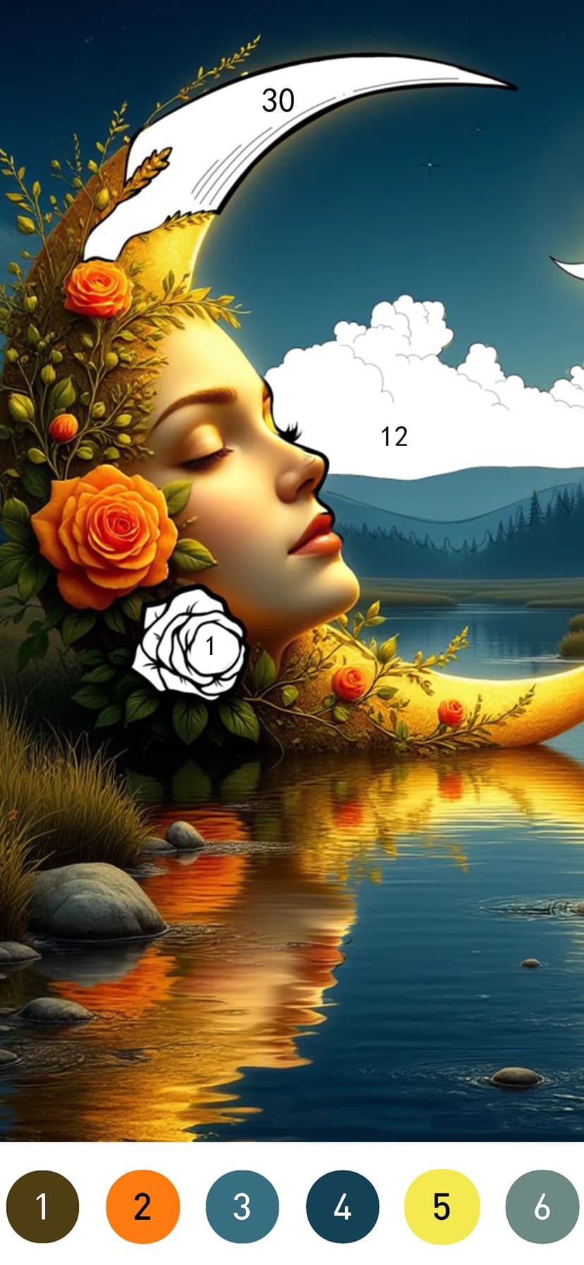 Fantasy Color By Number Game screenshot 5 - screenshot