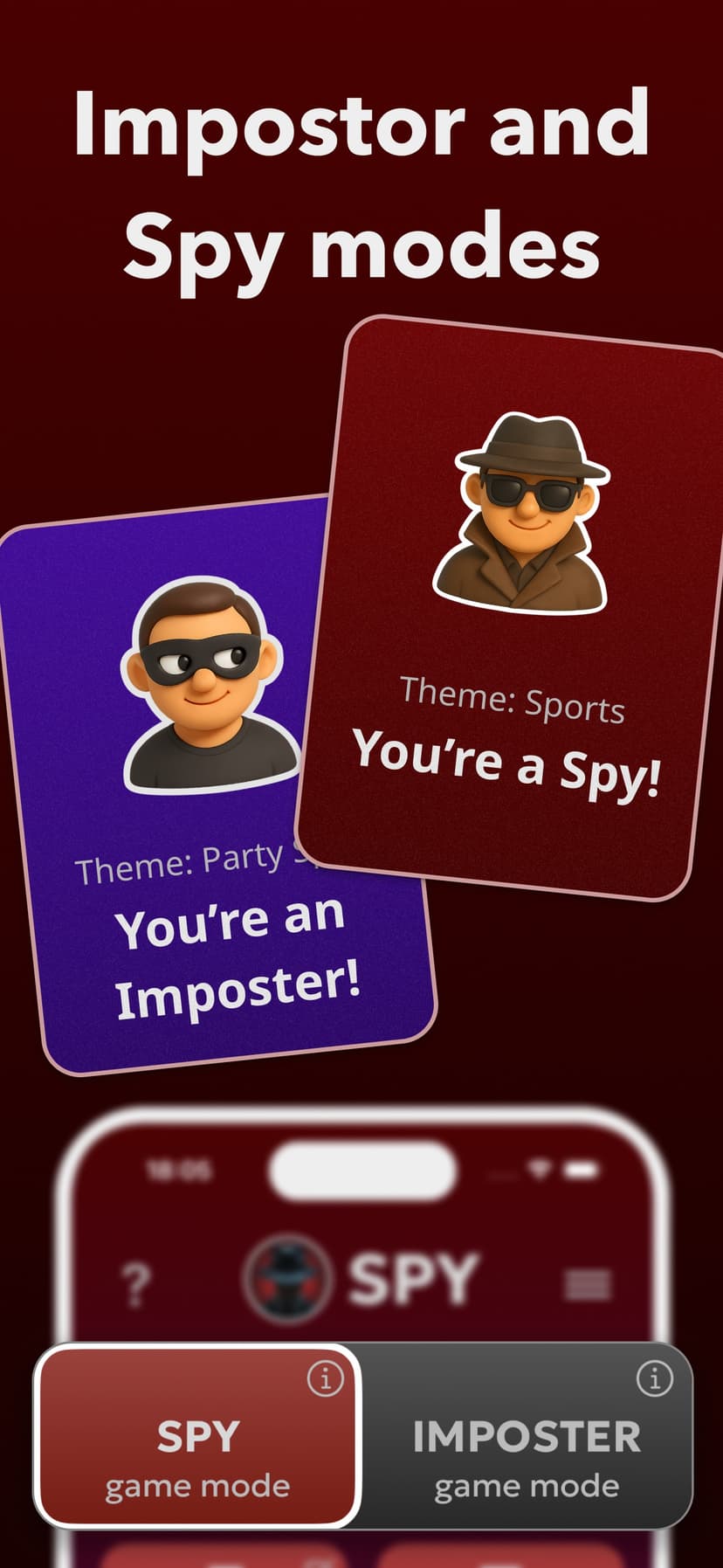 Imposter Word Game - Spy screenshot 2 - screenshot