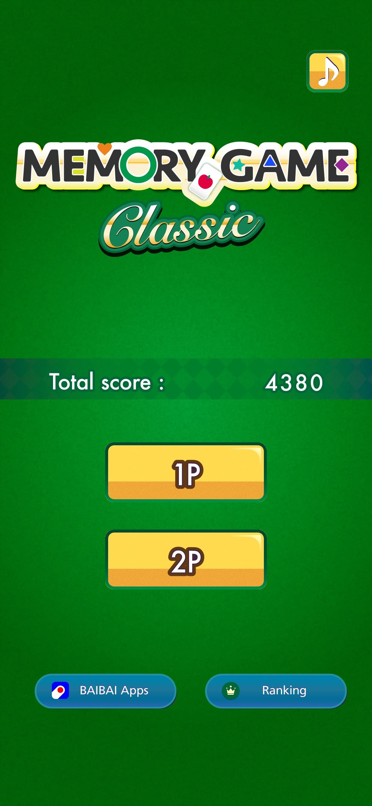 Memory Game Classic: Fun games screenshot 1 - screenshot