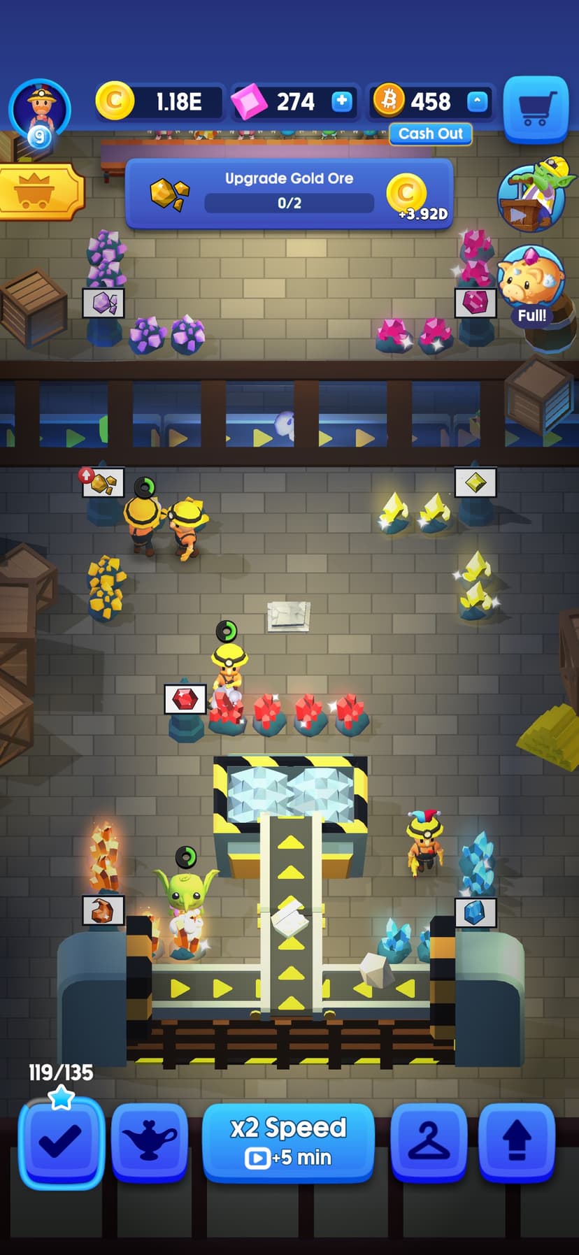 Idle Mine! Tycoon Mining Game screenshot 8 - screenshot