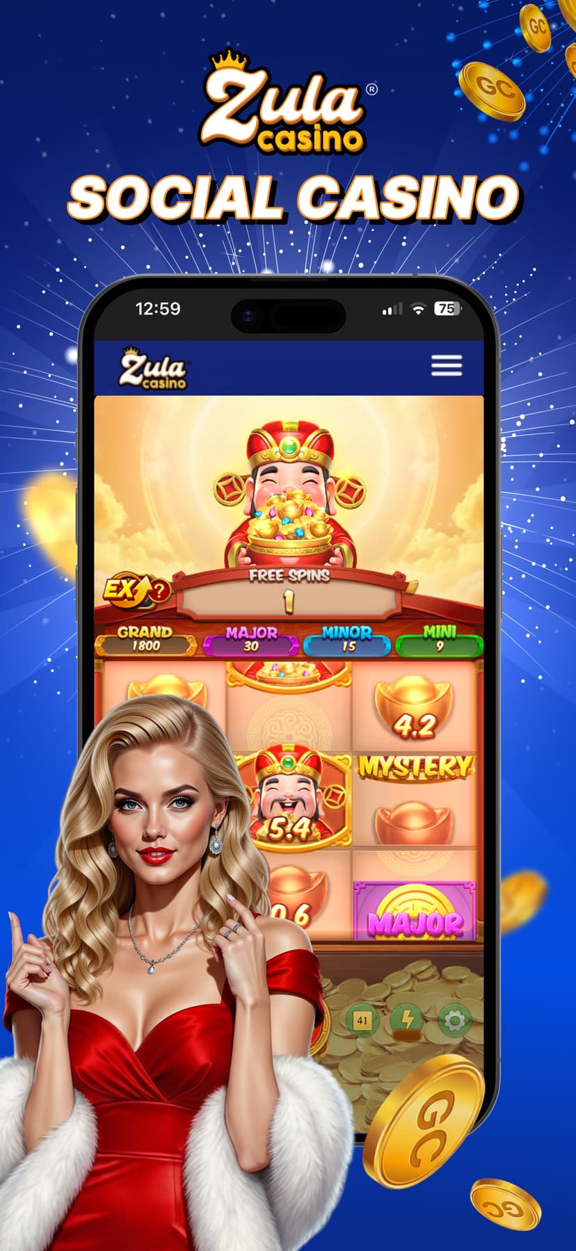 Zula Casino‎ screenshot 1 - screenshot
