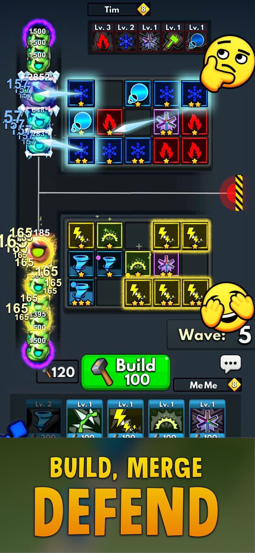 Merge Clash: Tower Defense screenshot 4 - screenshot
