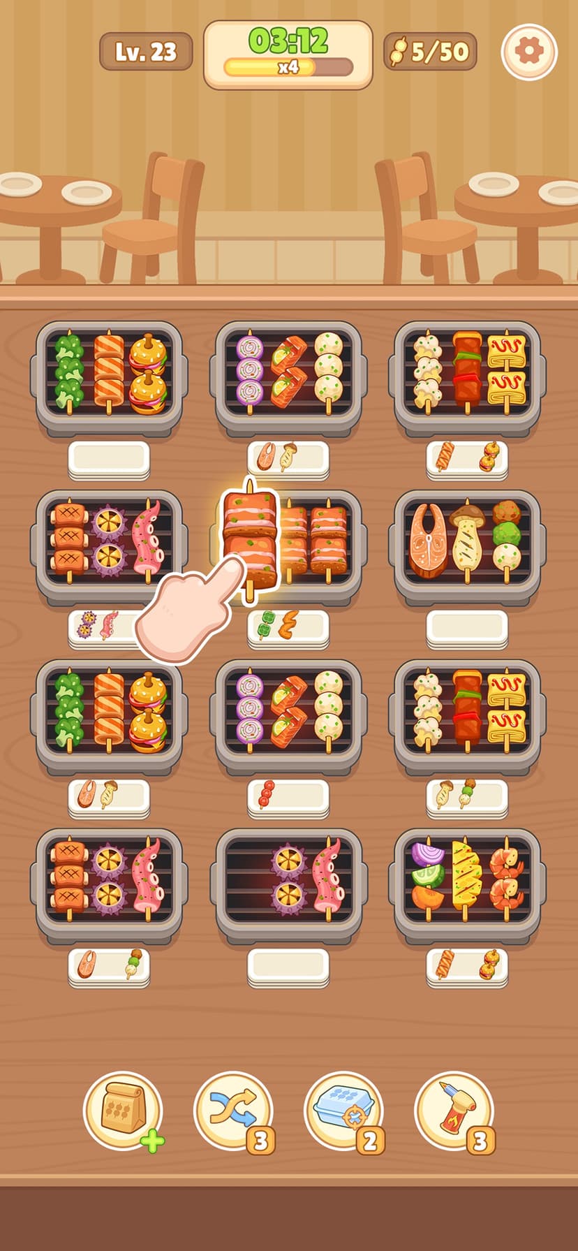 Grill Rush screenshot 1 - screenshot