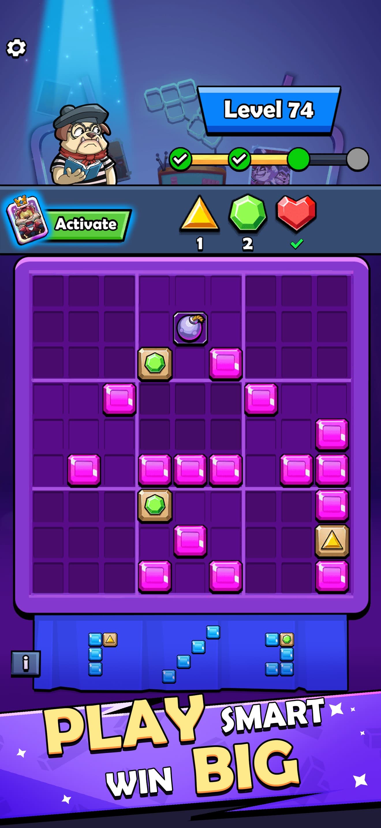 Block Heads: Duel puzzle games screenshot 3 - screenshot