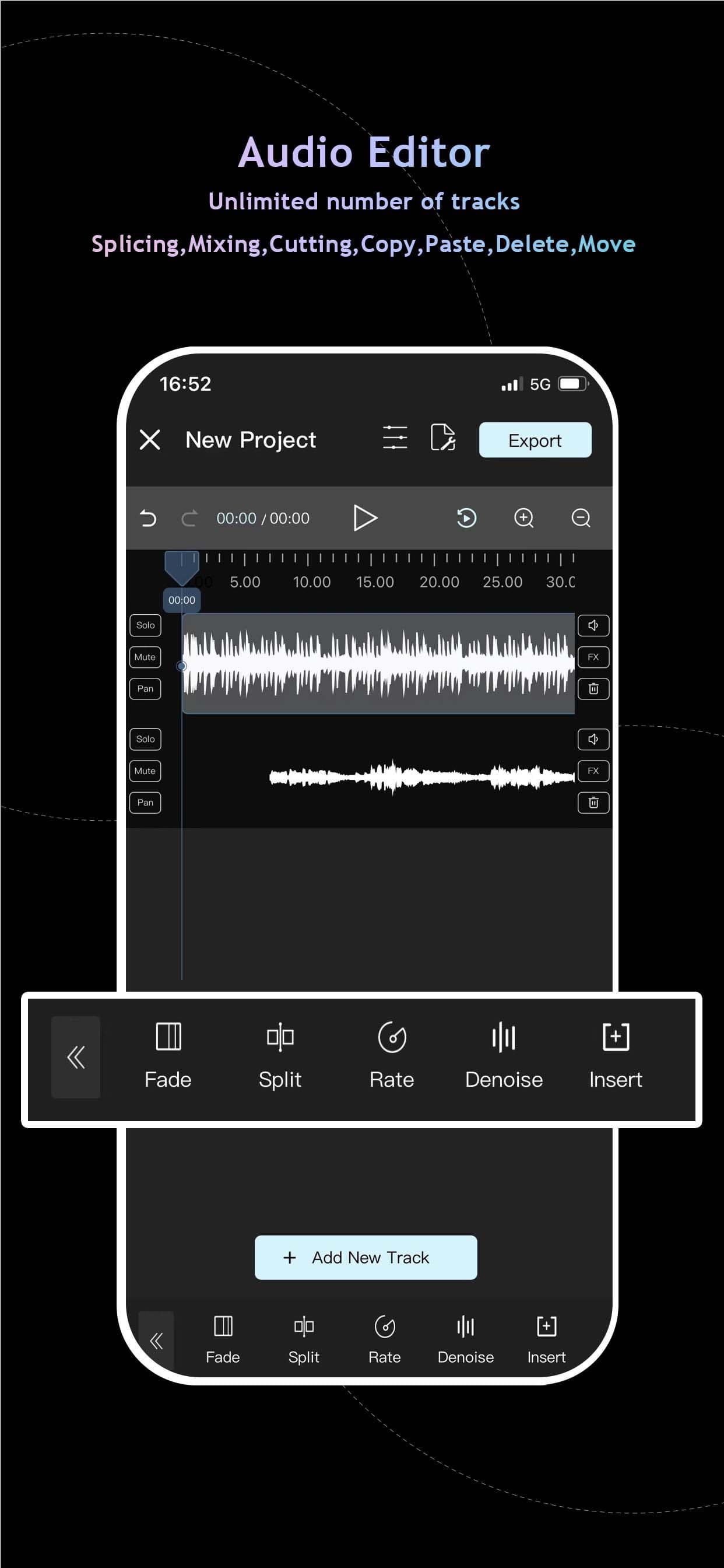 Audio Editor : Audiolab screenshot 1 - screenshot